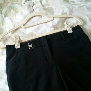 Express Editor Low Rise Flare Dress Pants